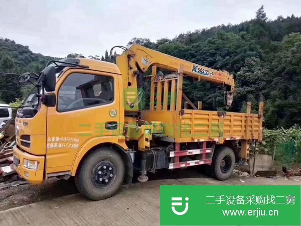 湖北出售二手東風福利卡隨車吊