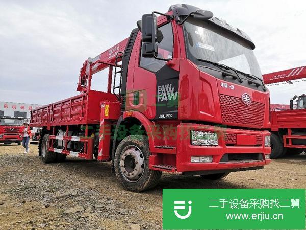 安徽出售二手解放隨車吊