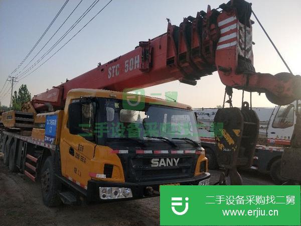云南出售二手25噸五節(jié)臂三一吊車