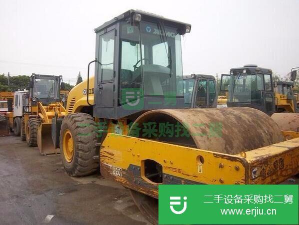 山東出售二手徐工20噸振動壓路機