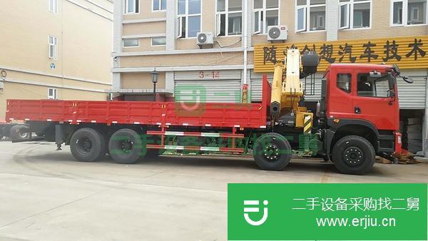 廣西出售二手東風12噸隨車吊