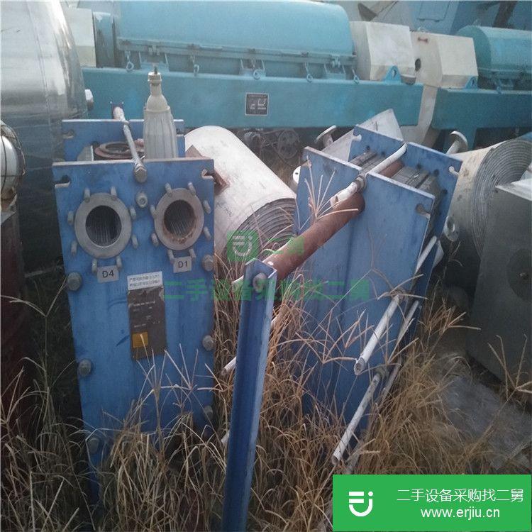 山東出售二手螺旋板式換熱器