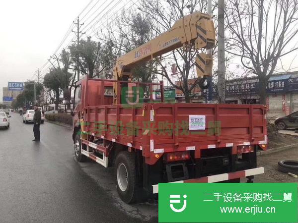 湖北出售二手大運5噸隨車吊