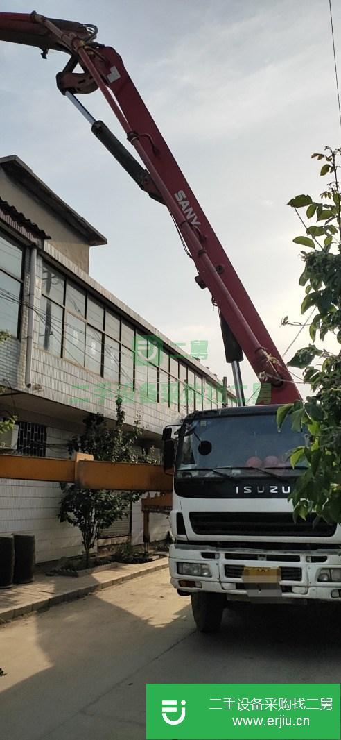 河北出售二手五十鈴48米泵車