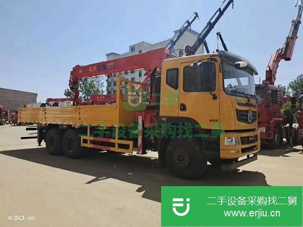 江西出售二手東風十二噸隨車吊