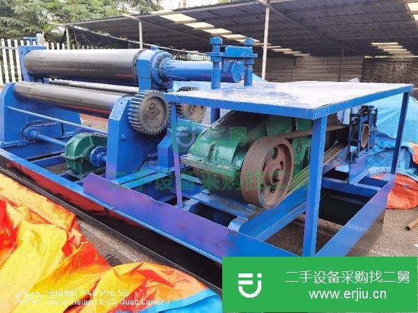 吉林出售二手實心閑置W11-30*2500機械自動卷板機