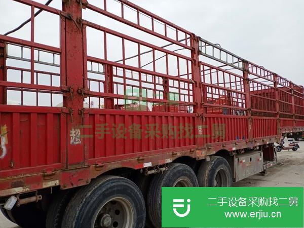 山東出售二手13米花籃掛車
