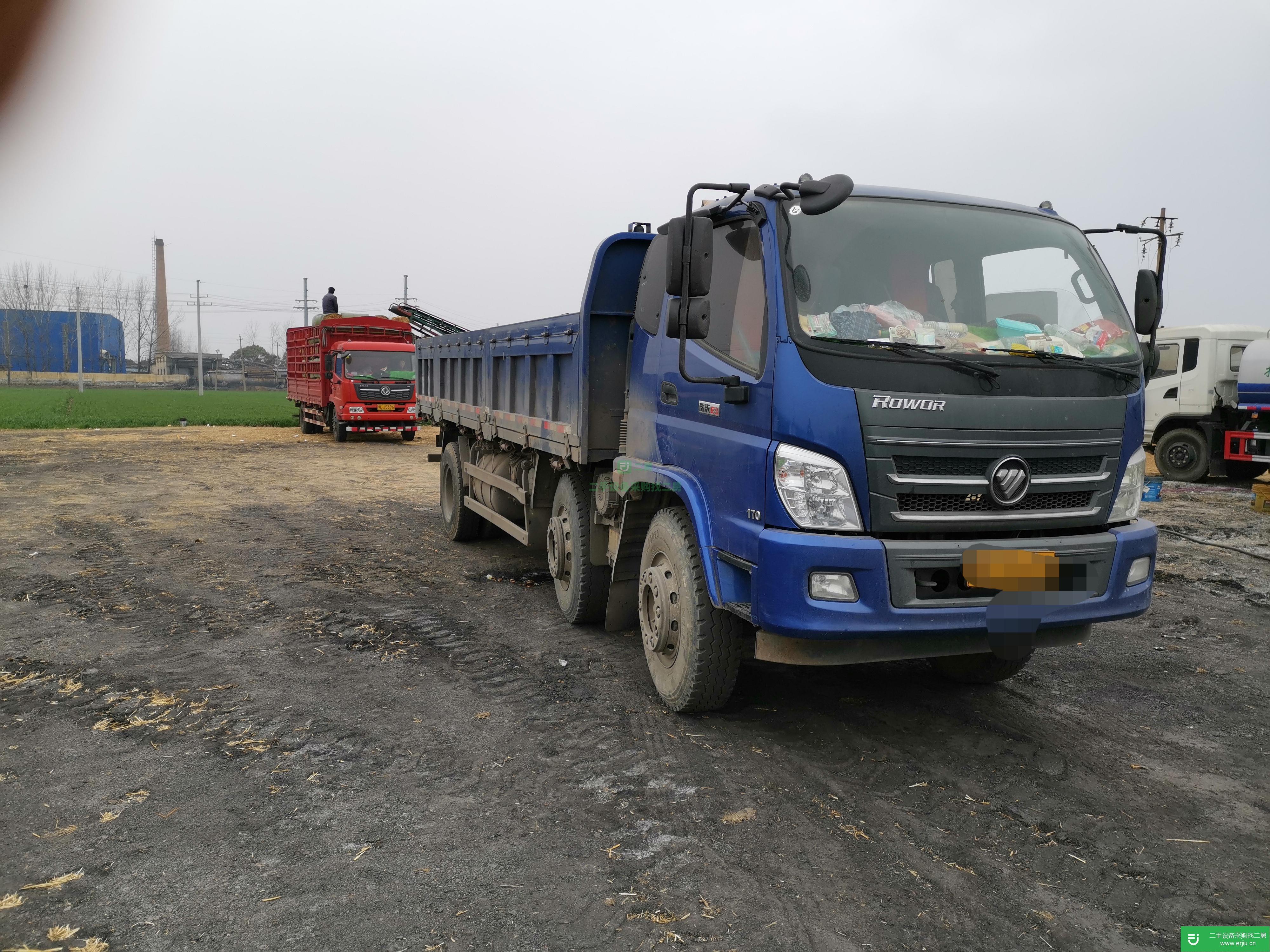 河南出售二手福田瑞沃170馬力自卸車
