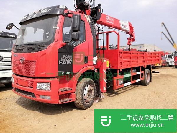 安徽出售二手解放隨車吊