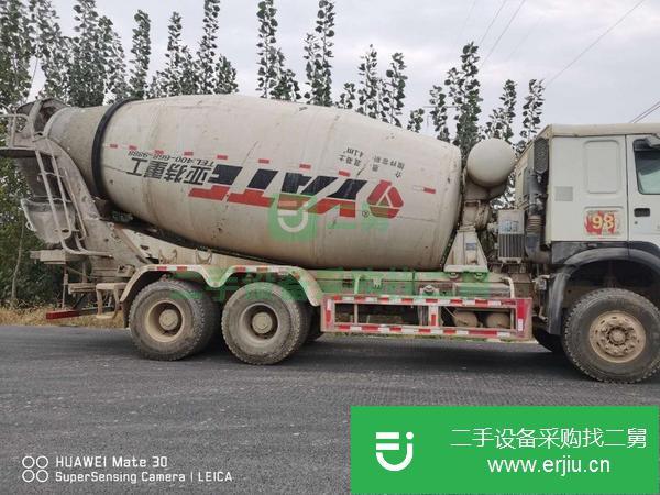 山東出售二手豪沃大14方攪拌車