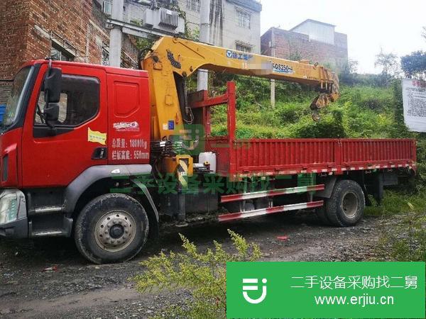 貴州出售二手徐工八噸隨車吊