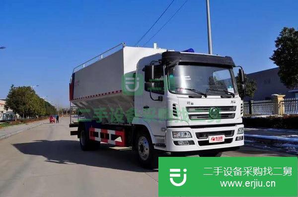 貴州出售二手陜汽軒德20方飼料運輸車