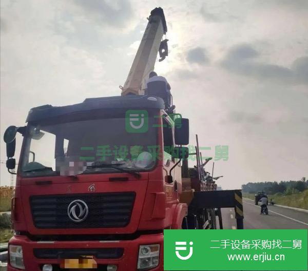 湖北出售二手徐工14噸隨車吊