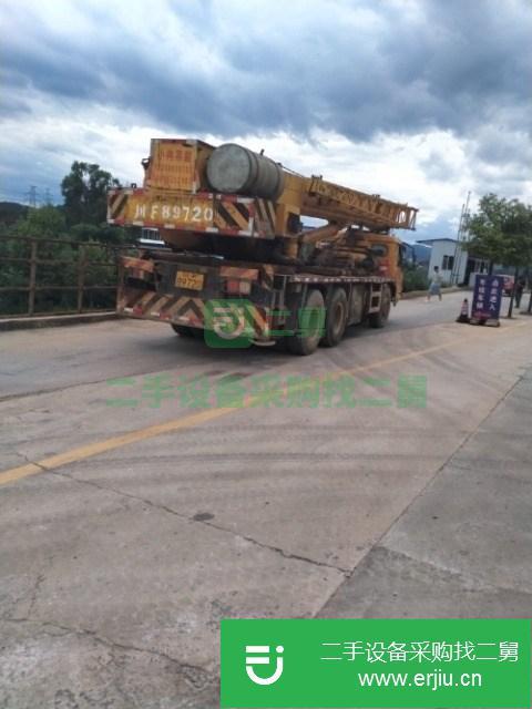 云南出售二手長江25噸汽車吊