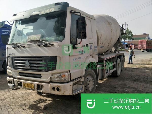 山西出售二手豪沃12方攪拌車