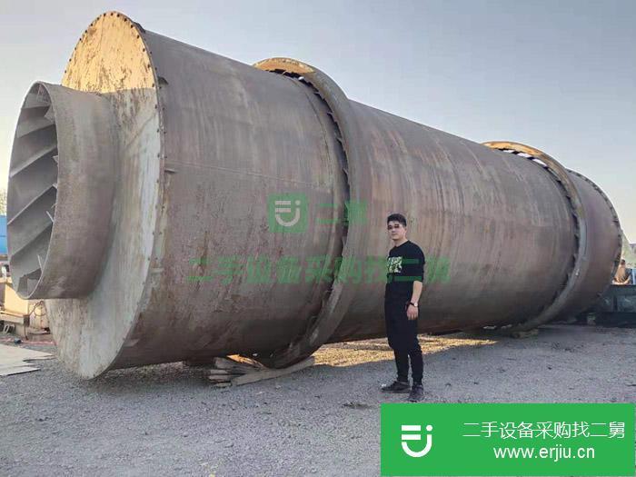 河南出售二手3.4×9米三筒烘干機(jī)