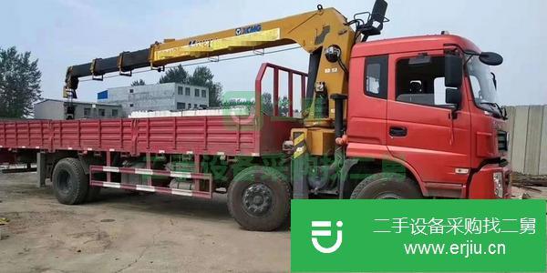 河南出售二手徐工12噸小三軸隨車吊