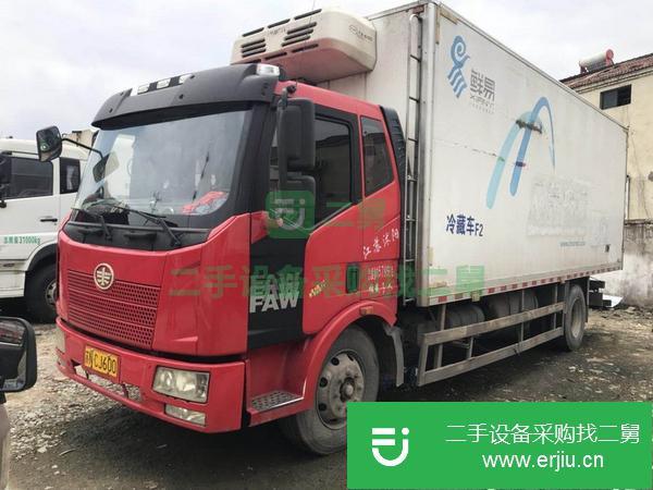 江蘇出售二手解放國四冷藏車