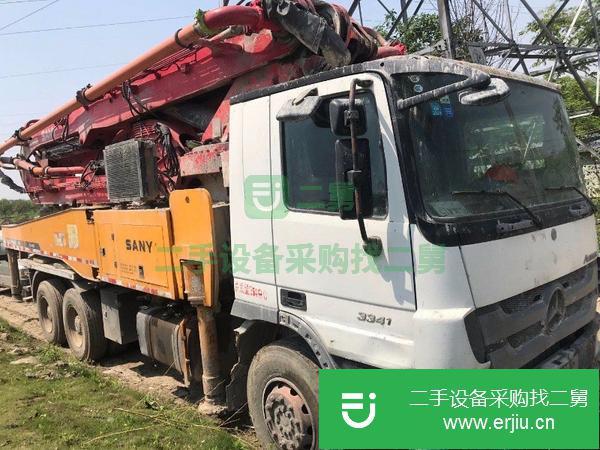 湖北出售二手三一三橋46米泵車