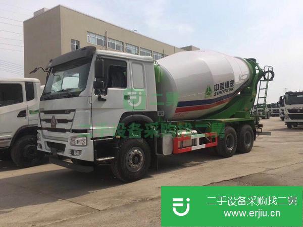 陜西出售二手軒德X614方輕量化攪拌車