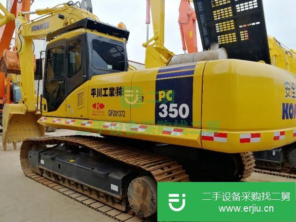 江蘇出售二手小松350-7挖掘機