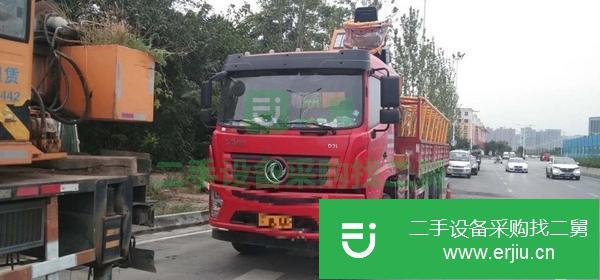河南出售二手東風后八輪12噸隨車吊