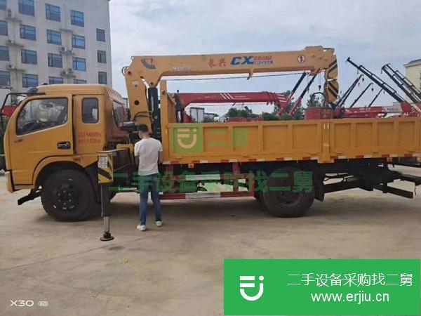 湖北出售二手東風多利卡隨車吊