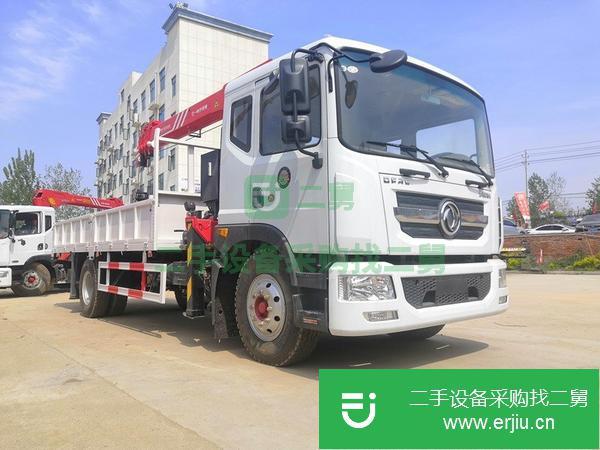 四川出售二手東風8噸隨車吊