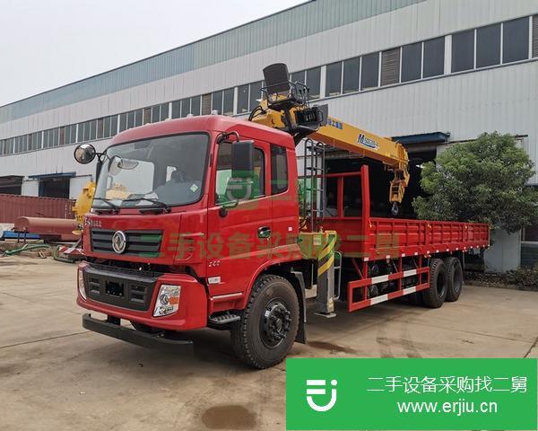 廣東出售二手東風單橋隨車吊10噸