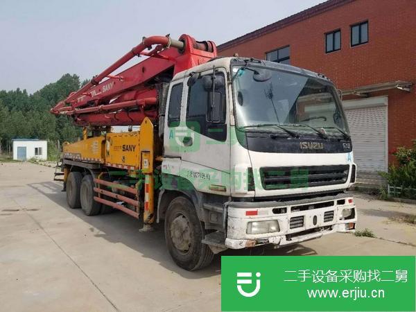 北京出售二手三一37米泵車