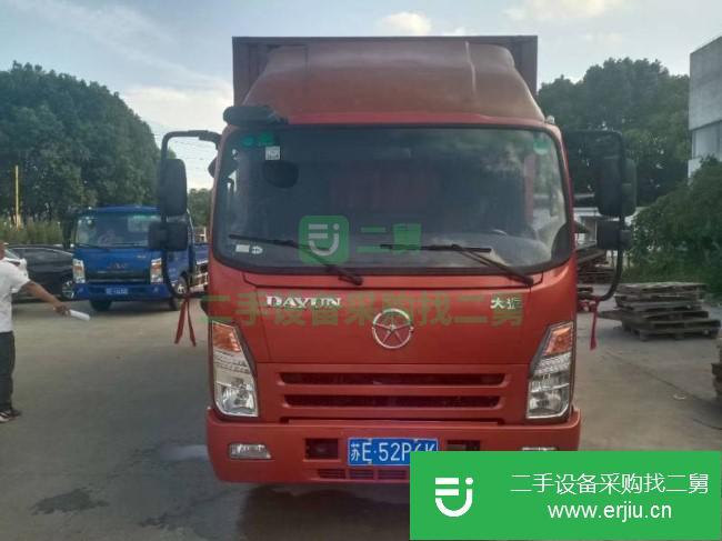 江蘇出售二手大運奧普力廂式貨車