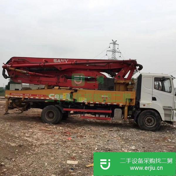 河南出售二手三一37米泵車