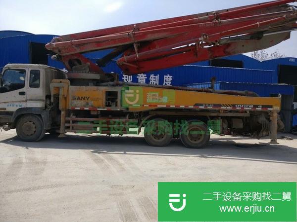 陜西出售二手三一46米泵車