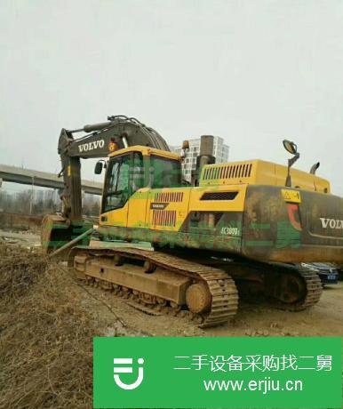 江蘇出售二手沃爾沃EC380D挖掘機(jī)
