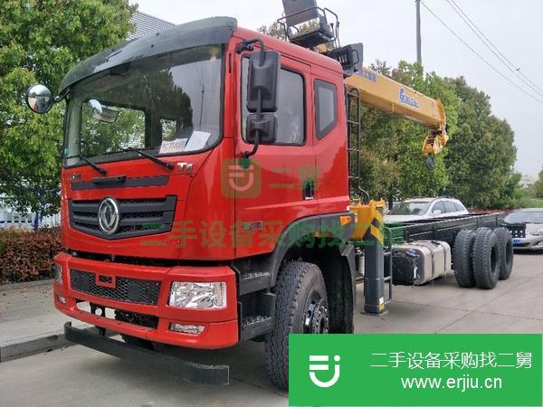 山西出售二手東風T5后八輪12噸隨車吊