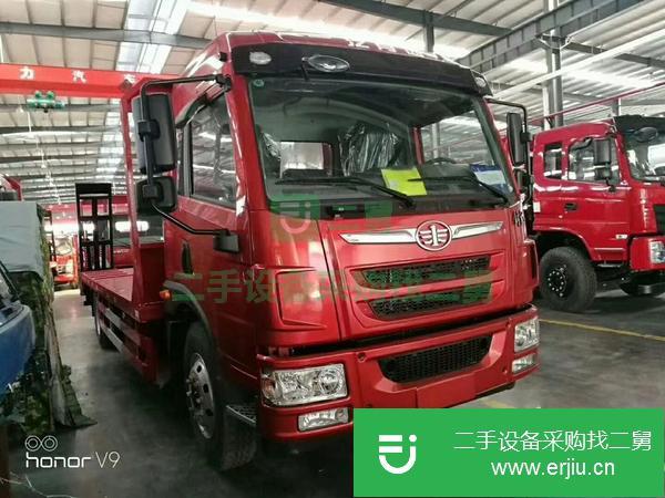 安徽出售二手解放單橋平板運輸車