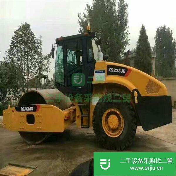河南出售二手20噸壓路機