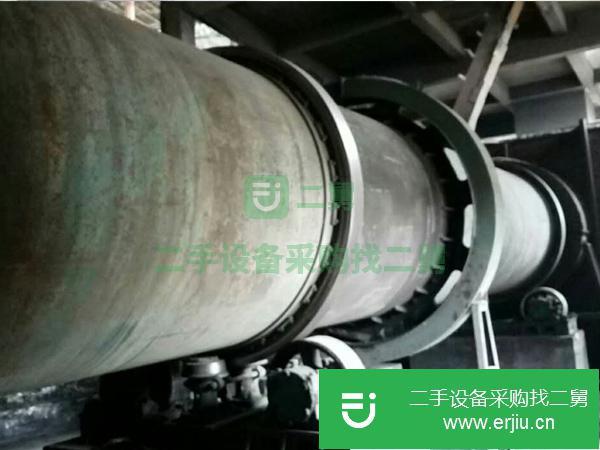 河南出售二手2.4×14米單筒烘干機