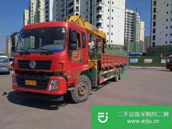 四川出售二手徐工12噸后八輪隨車吊