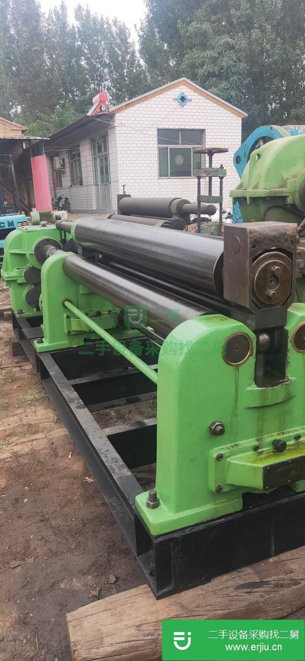 北京出售二手25*2500液壓機械渦輪卷板機