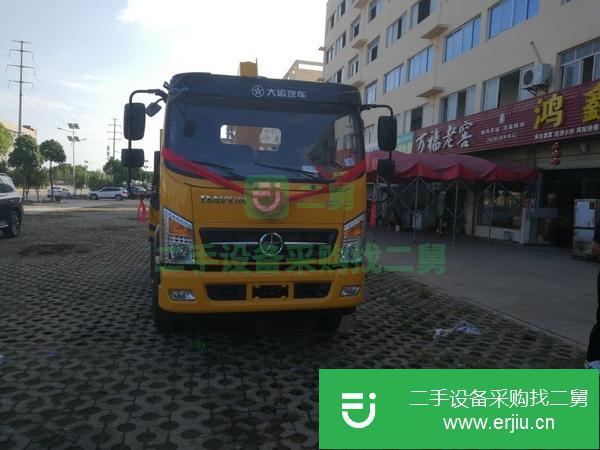 湖北出售二手大運5噸隨車吊