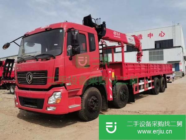 安徽出售二手東風12噸隨車吊
