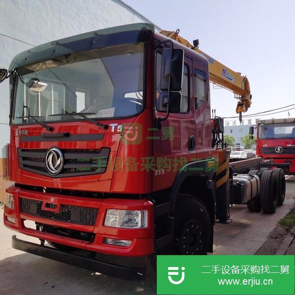 山西出售二手東風T5后八輪12噸隨車吊