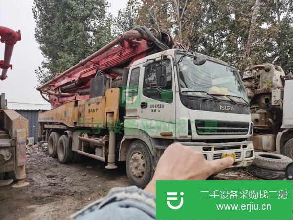 河北出售二手37米泵車，手續(xù)齊全