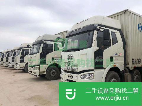 山東出售二手東風天龍箱式貨車