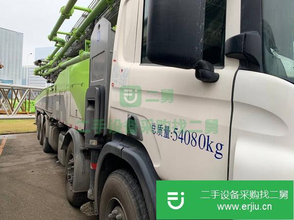 陜西出售二手中聯58米泵車