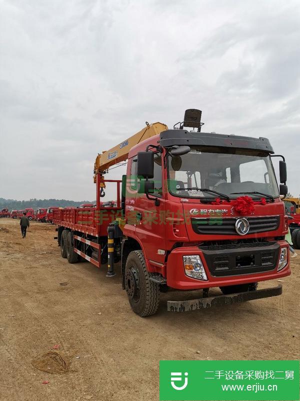 貴州出售二手東風(fēng)隨車吊后八輪12噸