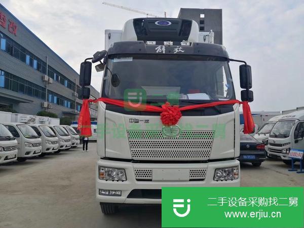 內蒙古出售二手一汽解放冷藏車