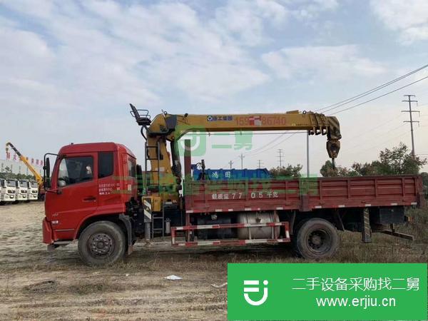 湖北出售二手徐工10噸隨車吊