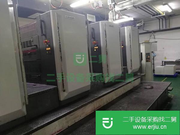 廣東出售二手小森440對(duì)開四色印刷機(jī)